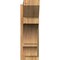 Ekena Millwork Balboa Slat Rough Sawn Outlooker, Western Red Cedar, 8"W x 24"D x 24"H OUT08X24X24BOA06RWR - alternate 2